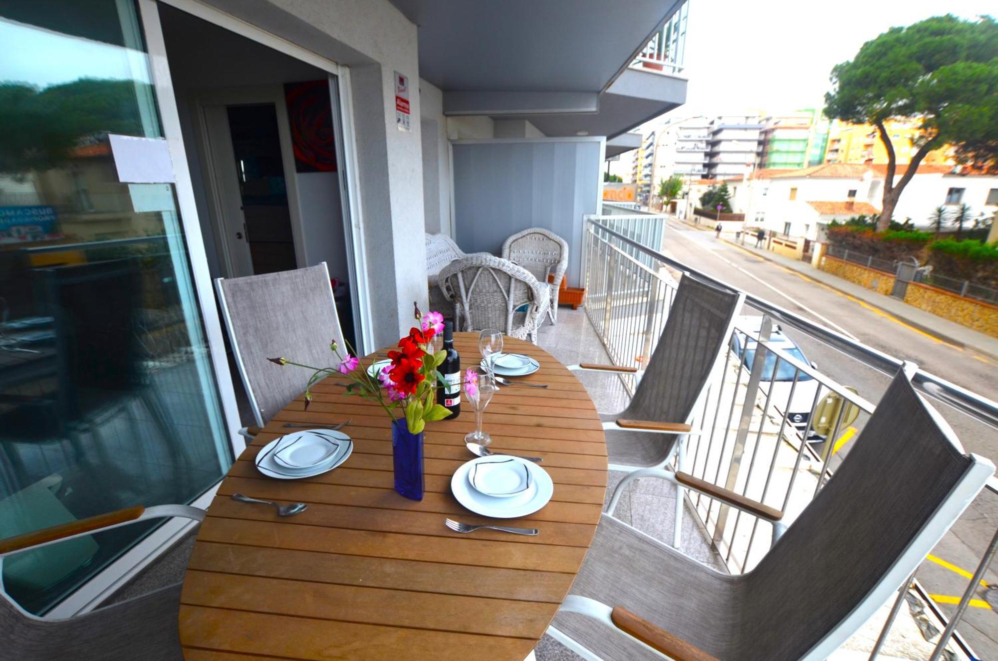 Apartamento Frente A La Playa Blanes Costa Brava Extérieur photo